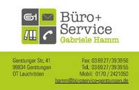Logo Büro+Service Gabriele Hamm