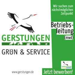 Stellenausschreibung für die Betriebsleitung des Eigenbetriebes „Gerstungen Grün und Service“ jobangebot betriebsleitung