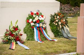 Kranzniederlegungen am sowjetischen Ehrenmal © Karen Hartung KHS09758