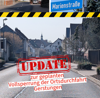 Update zur geplanten Vollsperrung der Ortsdurchfahrt Gerstungen update vollsperrung od gerstungen2