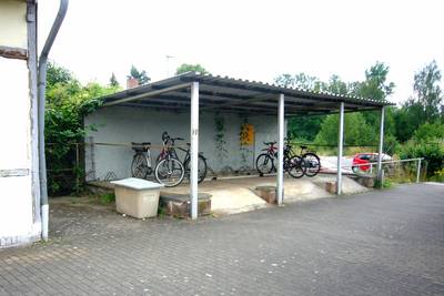radabstellanlage am bahnhof gerstungen foto gemeinde gerstungen