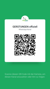 QR-Code scannen um den Whats App-Kanal anzusehen qr code whats app kanal