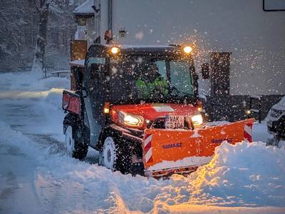 Winterdienst in Gerstungen © K. Hartung pxl 20260126 070037454