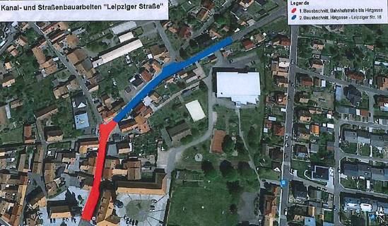 baumaßnahme leipziger straße