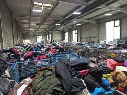 Sortierung der ALTA West GmbH ©AZV WAK EA altkleiderentsorgung