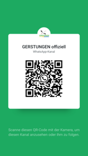 QR-Code scannen um den Whats App-Kanal anzusehen qr code whats app kanal