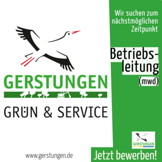 Stellenausschreibung für die Betriebsleitung des Eigenbetriebes „Gerstungen Grün und Service“ jobangebot betriebsleitung