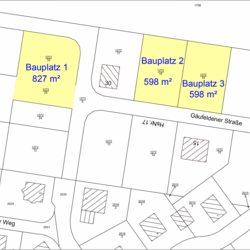 Nr. 04/2023 - Bauplätze "Bohngartenfeld II" im Ortsteil Marksuhl karte baupl tze bohngartenfeld ii