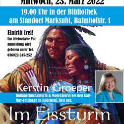 Lesung Kerstin Groeper Indianerbuch