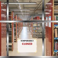 Bibliothek geschlossen © ©Queven auf pixabay