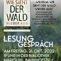 plakat wie sieht der wald wieder aus