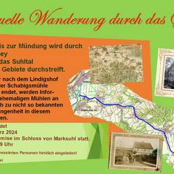 Virtuelle Wanderung durch das Suhltal plakat suhlvortrag 2 neu