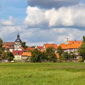 Gerstungen an der Werra © Karen Hartung Werraansicht08 2019