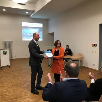 Thüringens Wirtschaftsminister Tiefensee zu Gast in Gerstungen