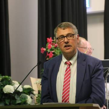 Landrat des Wartburgkreises, Reinhard Krebs, zu Gast in Gerstungen