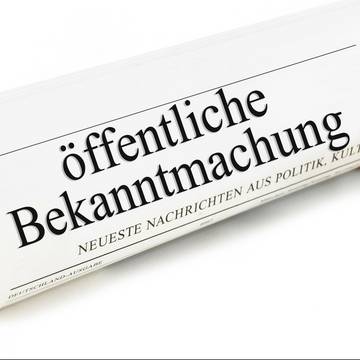 2 Öffentlichebekanntmachung
