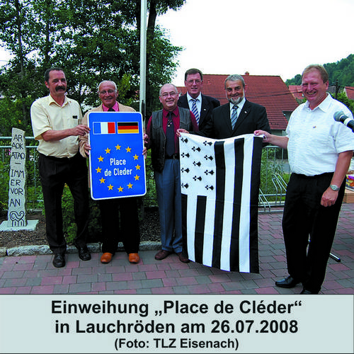 „Place de Cléder“ in Lauchröden