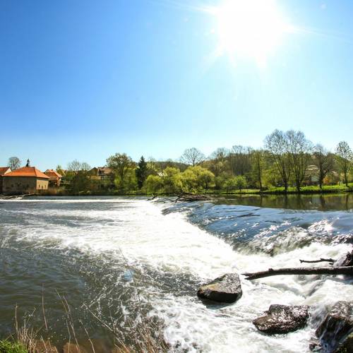 Wehr in Sallmannshausen &copy; Karen Hartung