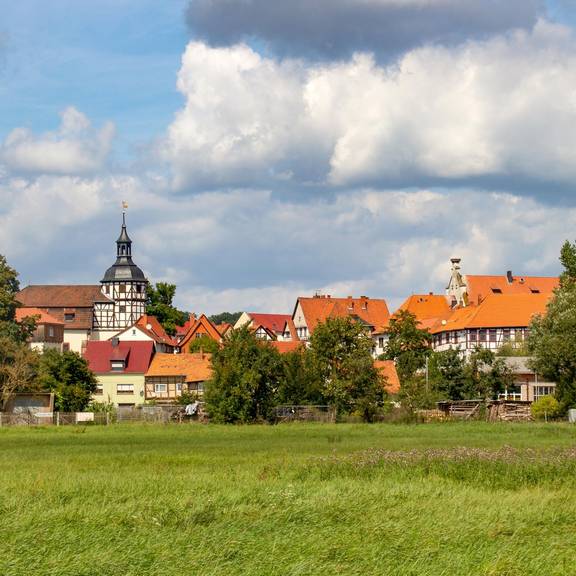 Gerstungen an der Werra © Karen Hartung Werraansicht08 2019