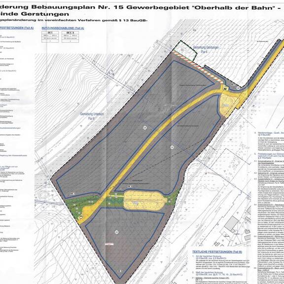 b plan oberhalb bild