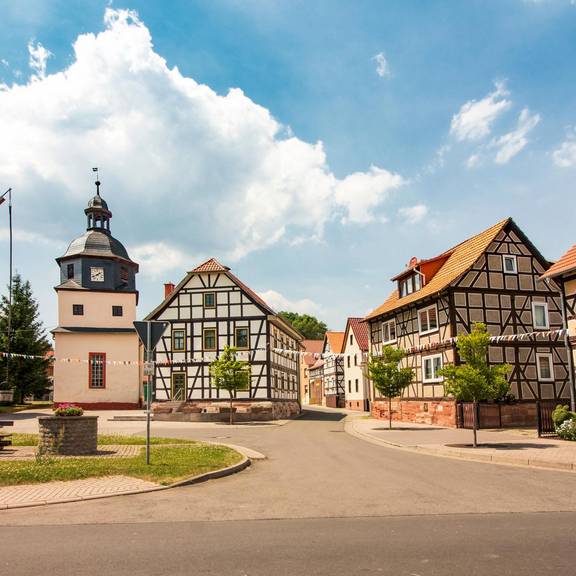 Dorfplatz in Neustädt