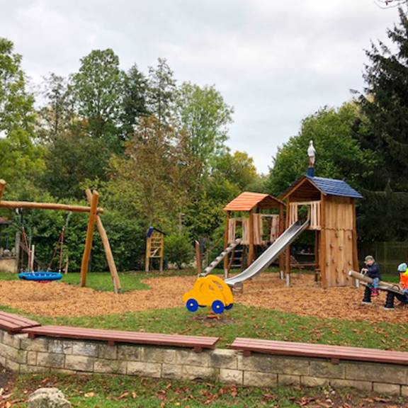Spielplatz in Lauchröden Spielplatz in Lauchröden