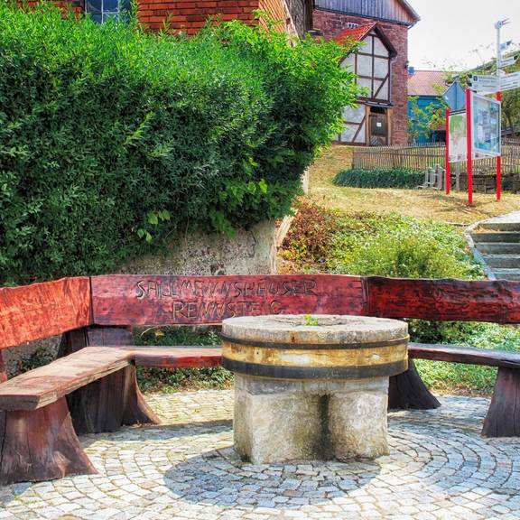 RennsteigbeginnSallmannshausen Beginn des Sallmannshäuser Rennsteigs