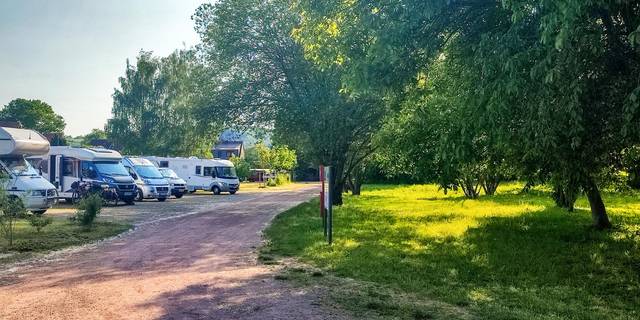 Wohnmobilstellplatz in Lauchröden an der Werra ©Karen Hartung wohnmobilstellplatzlauchröden2023kh