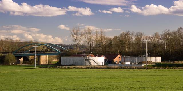 Klärwerk in Gerstungen ©Karen Hartung Kläranlage04 2016 2KH