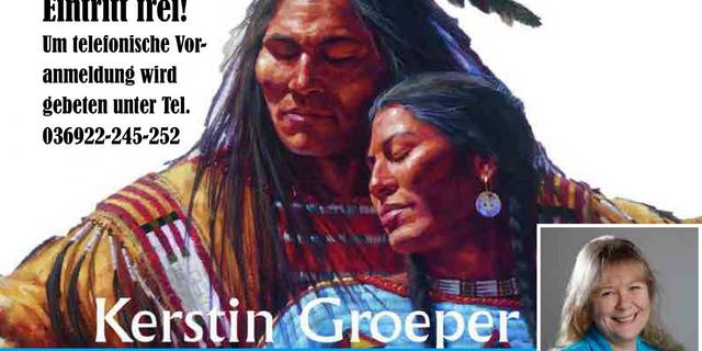 Lesung Kerstin Groeper Indianerbuch