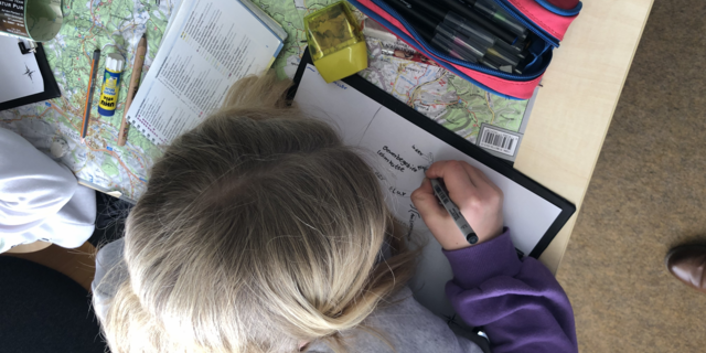 Projekttag der Grundschule zum Thema Karten projekttag