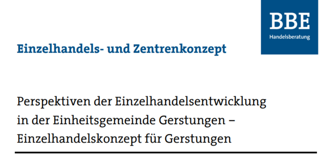 einzelhandelskonzept