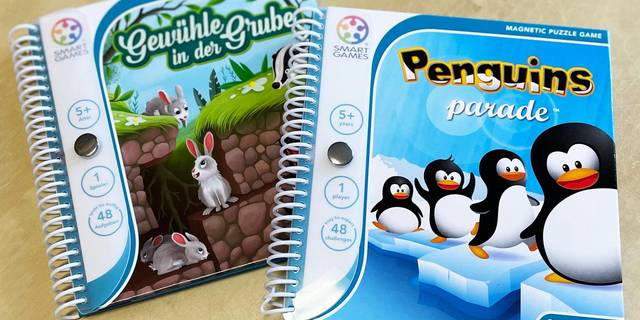 Neues in der Gemeindebibliothek ©Bibliothek smart games magnetspiele