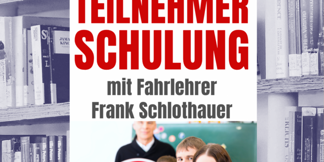 Plakat Verkehrsteilnehmerschulung ©Gemeinde Gerstungen Karen Hartung bibliotheksakademie verkehrsteilnehmerschulung28.5