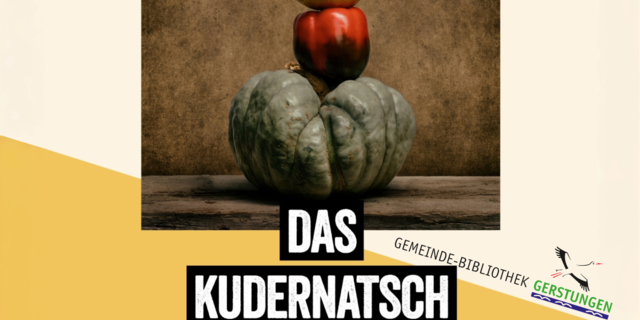 Plakat Lesung Kudernatsch ©Gemeinde Gerstungen bibliothek andrekudernatschokt2025