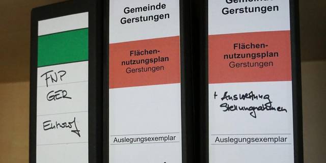 Flächennutzungsplan im Verfahren &copy; Karen Hartung