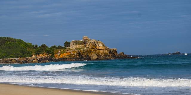 „Plage les Amiets“ der Strand von Cléder