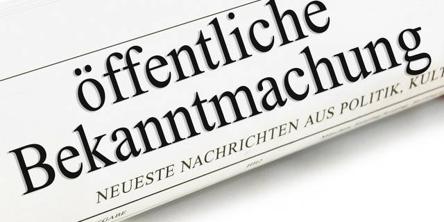 2 Öffentlichebekanntmachung